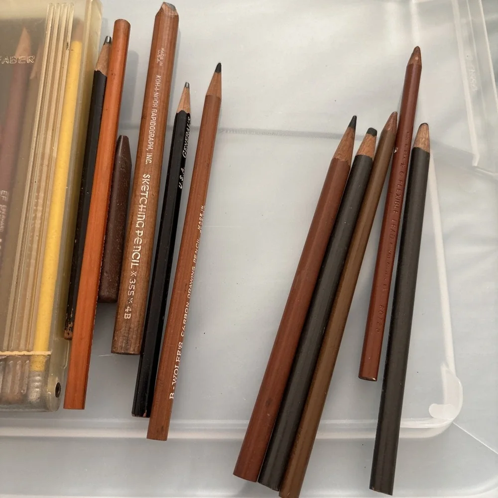 Huge Lot 40+ Vintage‎ Mechanical Pencil Leads Koh-I-Noor, Eagle, markers Japan